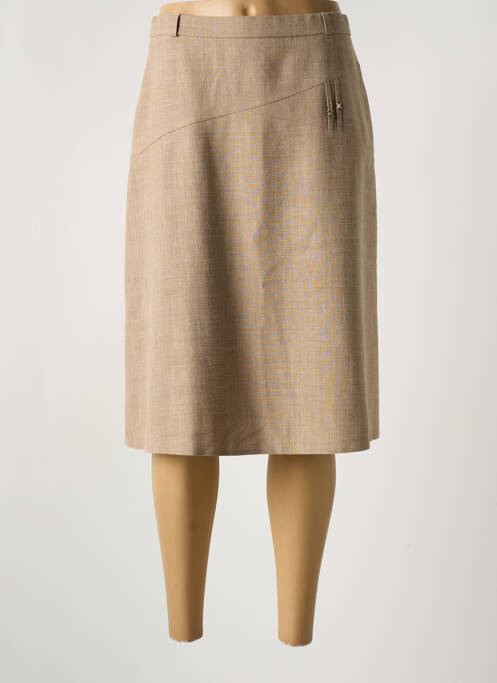 Fustă midi bej ANNE KELLY femeie