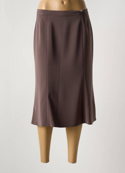 Fustă midi maro ANNE KELLY femeie