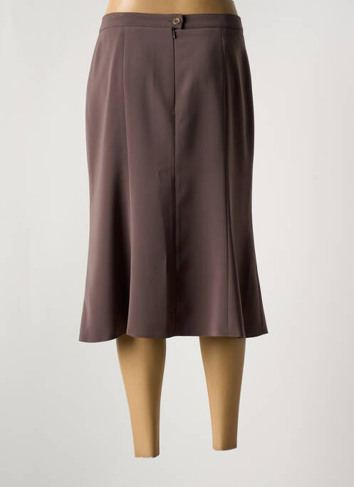 Fustă midi maro ANNE KELLY femeie