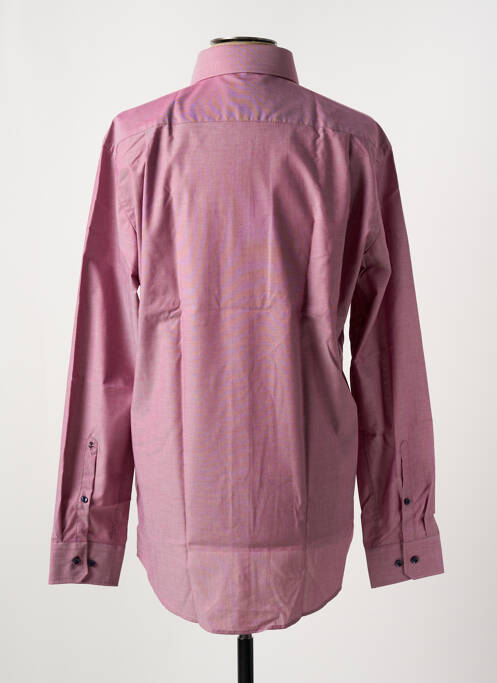 Cămașă cu mâneci lungi violet SEIDEN STICKER bărbat