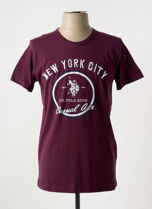 Tricou violet U.S. POLO ASSN bărbat