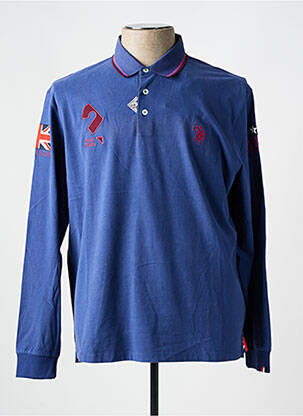Polo mâneci lungi mâneci lungi albastru U.S. POLO ASSN bărbat