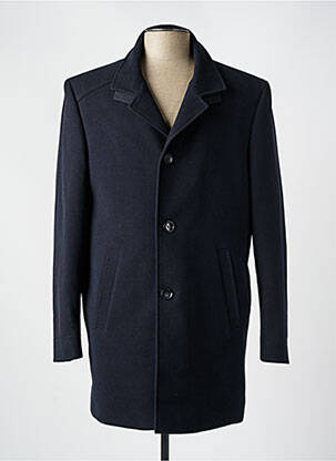 Palton lung negru S4 JACKETS bărbat