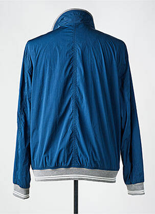 Impermeabil buzunare fără glugă albastru S4 JACKETS bărbat