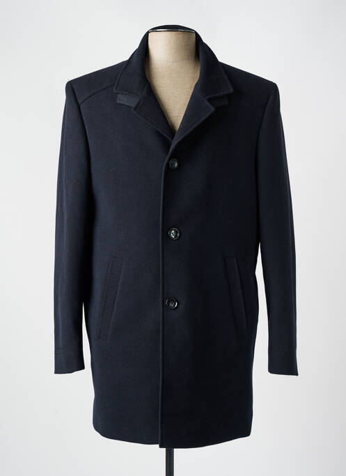 Palton lung negru S4 JACKETS bărbat