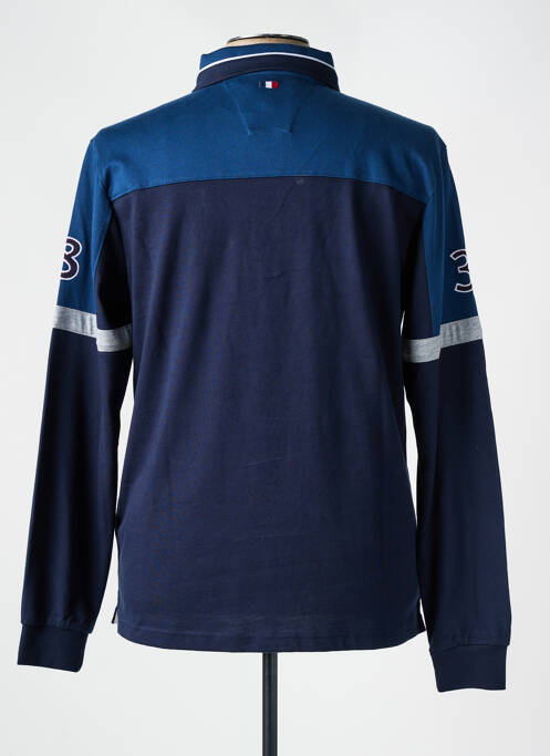 Polo albastru DELAHAYE bărbat