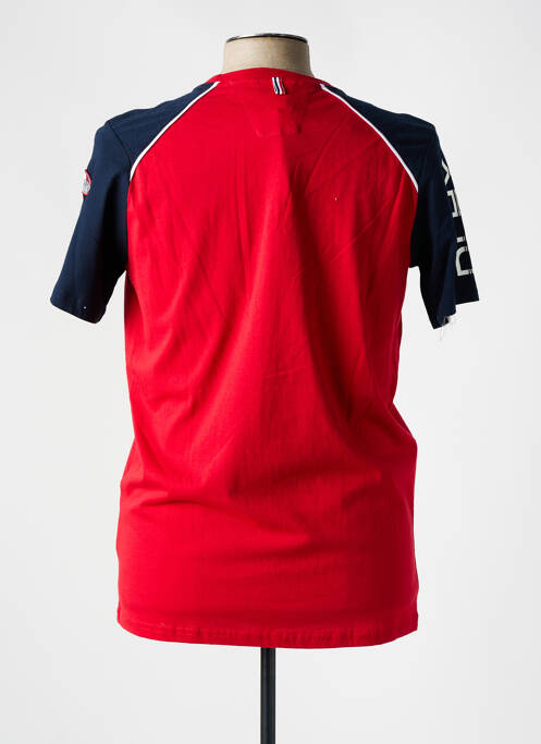 Tricou roșu DELAHAYE bărbat