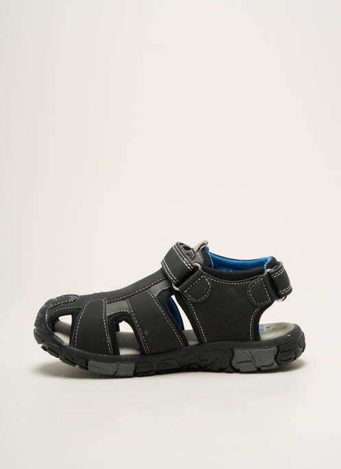 Sandale/Pantofi decupați negru TERRE DE MARINS băiat