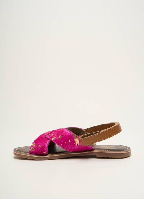 Sandale/Pantofi decupați roz PALLADIUM fată