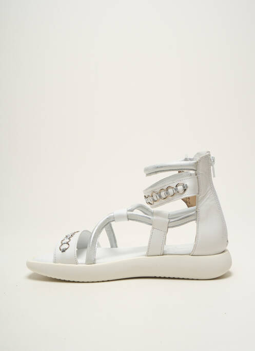 Sandale/Pantofi decupați alb MACIEJKA OBUWIE femeie