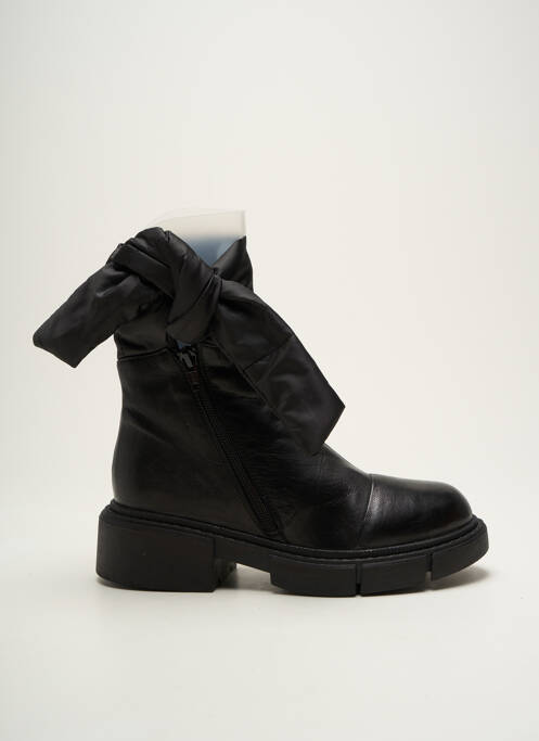 Botine/Ghete negru PAPUCEI femeie