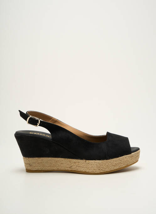 Espadrile negru EMMA femeie