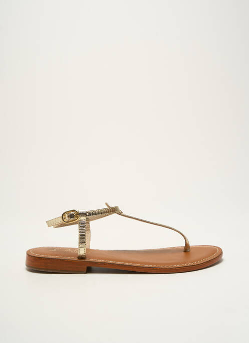 Șlapi auriu L'ATELIER TROPÉZIEN femeie