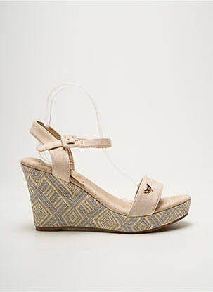 Sandale/Pantofi decupați bej LPB femeie