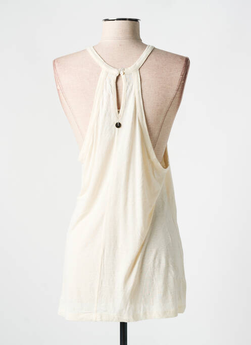 Top bej SUPERDRY femeie