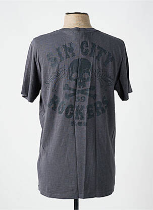 Tricou croială cambrată mâneci scurte gri SUPERDRY bărbat