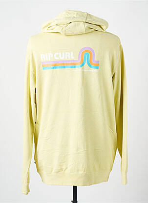 Hanorac cu glugă țesătură jersey mâneci lungi galben RIP CURL bărbat