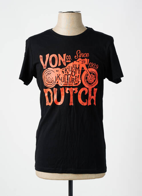 Tricou negru VON DUTCH bărbat