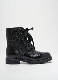 Botine/ghete toc mic toc plat până la 3 cm negru REQINS femeie