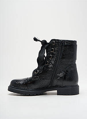 Botine/ghete toc mic toc plat până la 3 cm negru REQINS femeie
