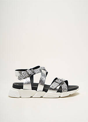 Sandale/Pantofi decupați argintiu PHILIPPE MORVAN femeie