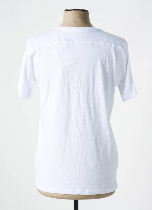 Tricou alb UP GENT bărbat