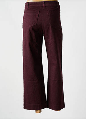 Pantalon evazat croială evazată violet LUK AP femeie