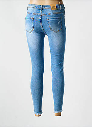 Blugi skinny buzunare albastru MISS FANNY femeie