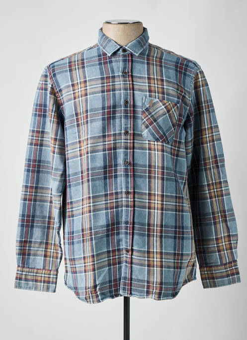 Cămașă cu mâneci lungi albastru MCS bărbat