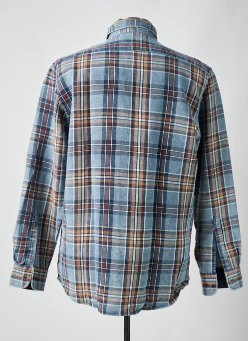 Cămașă cu mâneci lungi albastru MCS bărbat