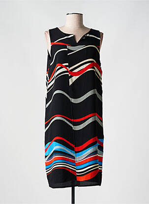 Rochie midi fără mâneci fără mâneci negru TELMAIL femeie