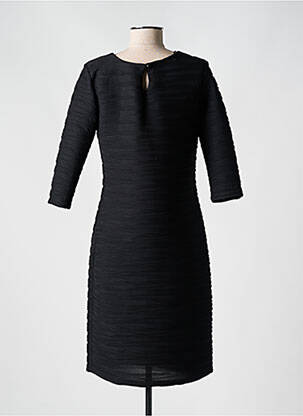 Rochie midi mâneci 3/4 mâneci 3/4 negru FOSBY femeie