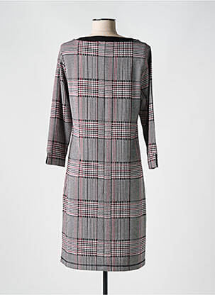Rochie midi mâneci lungi mâneci lungi gri HAJO femeie