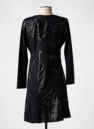 Rochie scurtă mâneci lungi mâneci lungi negru S.QUISE femeie