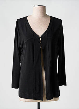 Vestă cu mâneci lungi negru TELMAIL femeie