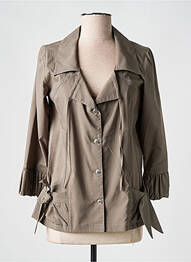 Jachete casual guler tip costum verde TELMAIL femme