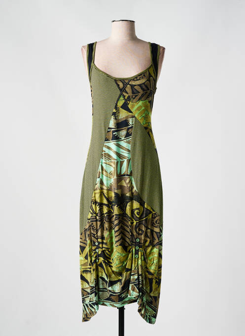 Rochie lungă verde QUINZE HEURES TRENTE femeie