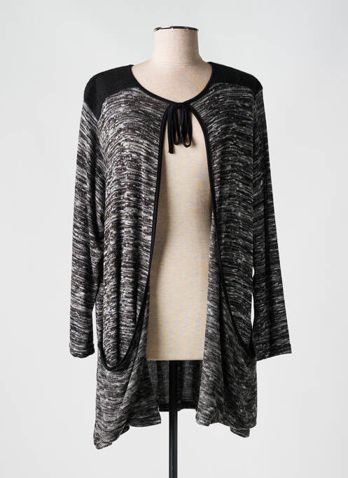 Vestă cu mâneci lungi gri DEOMINO femeie