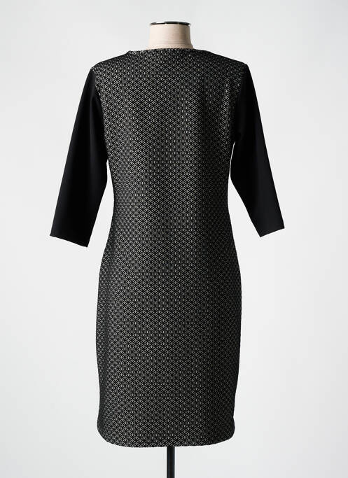 Rochie midi negru HALOGENE femeie