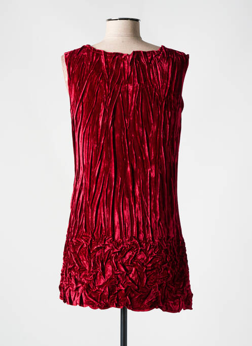 Tunică fără mâneci roșu FILENDZA femeie