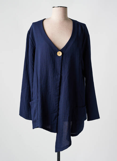 Jachete casual albastru DEOMINO femeie