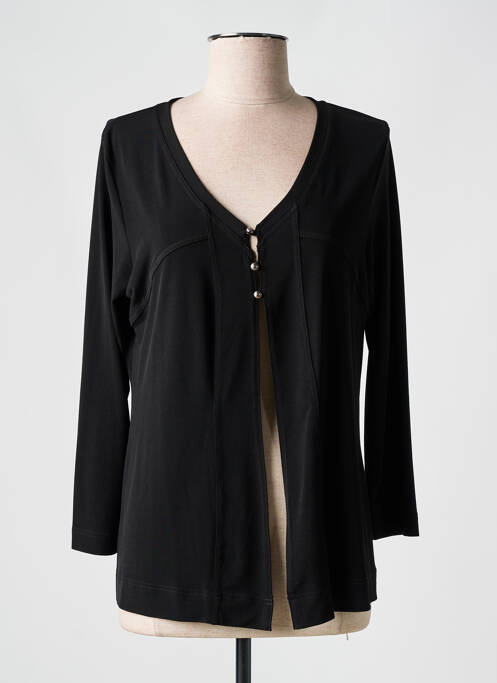 Vestă cu mâneci lungi negru TELMAIL femeie