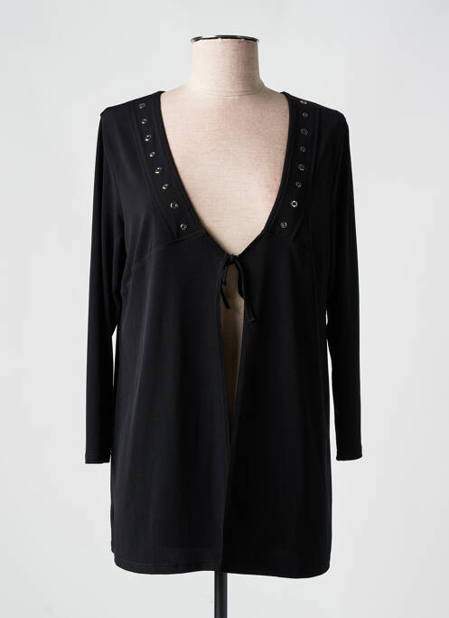 Vestă cu mâneci lungi negru TELMAIL femeie