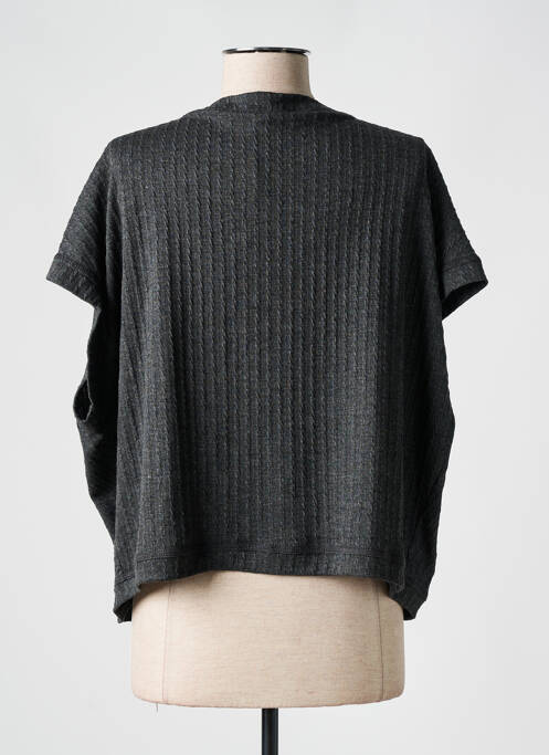 Vestă cu mâneci scurte gri FRANCK ANNA femeie