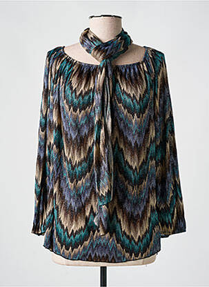 Tunică mâneci lungi albastru VIE NOCTURNE femeie