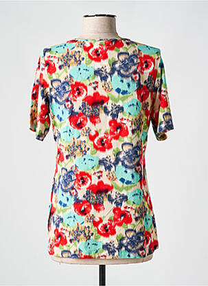 Tricou elasticitate mâneci scurte roșu HAJO femeie