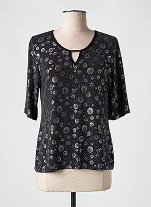 Top negru HALOGENE femeie