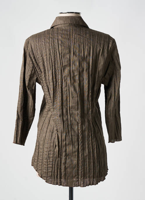 Cămașă maro CLAUDE DE SAIVRE femeie