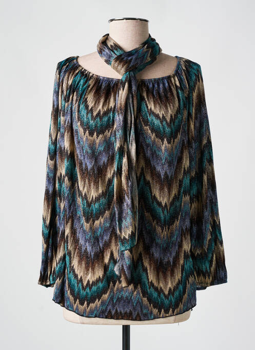 Tunică mâneci lungi albastru VIE NOCTURNE femeie