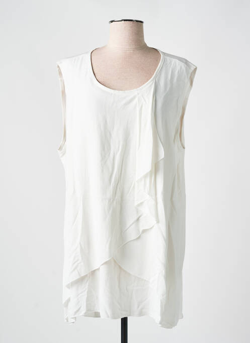 Tunică fără mâneci bej DEOMINO femeie